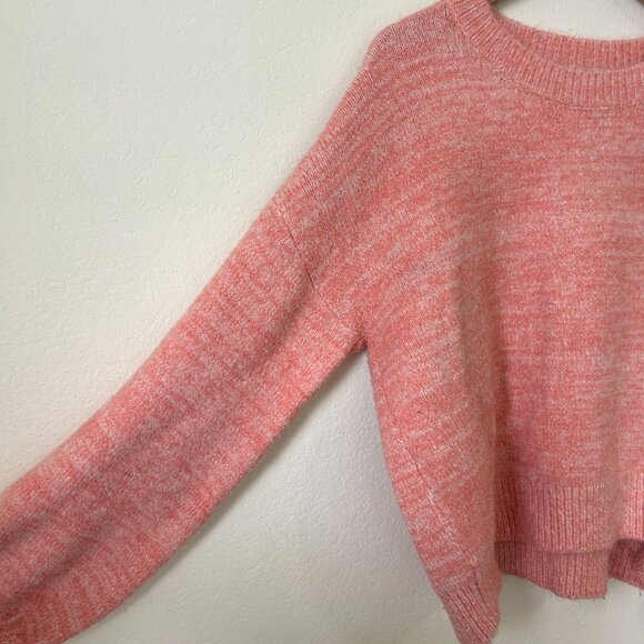 Minkpink Sweater Womens XXL Plus Coral Pink Oversized Relaxed Fit Chunky Top - Picture 3 of 7